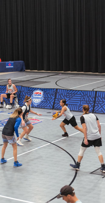 3 on 3 womens basketball